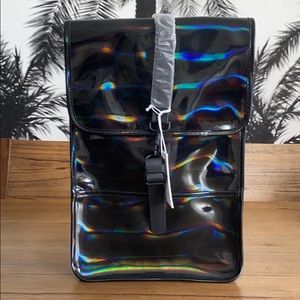 RAINS Holographic Backpack